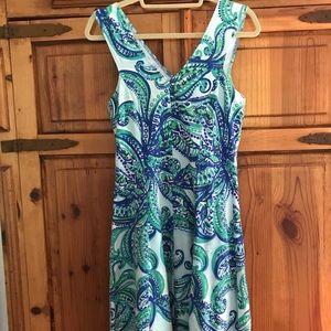 Lilly Pulitzer printed cotton dress size medium